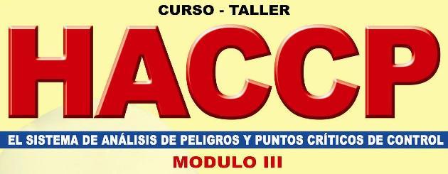 Logo Curso Taller HACCP haga clik para ver todo el afiche